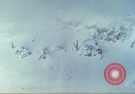 Image of slab avalanche Alta Utah USA, 1950, second 21 stock footage video 65675059578