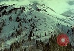 Image of slab avalanche Alta Utah USA, 1950, second 25 stock footage video 65675059578