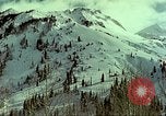 Image of slab avalanche Alta Utah USA, 1950, second 26 stock footage video 65675059578