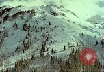 Image of slab avalanche Alta Utah USA, 1950, second 28 stock footage video 65675059578