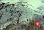 Image of slab avalanche Alta Utah USA, 1950, second 29 stock footage video 65675059578