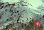 Image of slab avalanche Alta Utah USA, 1950, second 30 stock footage video 65675059578