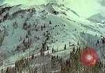 Image of slab avalanche Alta Utah USA, 1950, second 31 stock footage video 65675059578