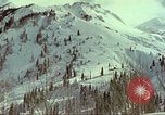 Image of slab avalanche Alta Utah USA, 1950, second 35 stock footage video 65675059578