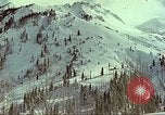 Image of slab avalanche Alta Utah USA, 1950, second 36 stock footage video 65675059578