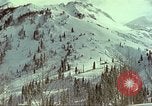 Image of slab avalanche Alta Utah USA, 1950, second 37 stock footage video 65675059578