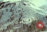 Image of slab avalanche Alta Utah USA, 1950, second 38 stock footage video 65675059578