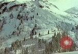 Image of slab avalanche Alta Utah USA, 1950, second 47 stock footage video 65675059578