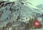 Image of slab avalanche Alta Utah USA, 1950, second 49 stock footage video 65675059578