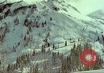 Image of slab avalanche Alta Utah USA, 1950, second 52 stock footage video 65675059578