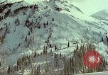 Image of slab avalanche Alta Utah USA, 1950, second 53 stock footage video 65675059578
