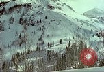 Image of slab avalanche Alta Utah USA, 1950, second 59 stock footage video 65675059578