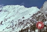 Image of forecasting avalanche Alta Utah USA, 1950, second 42 stock footage video 65675059579