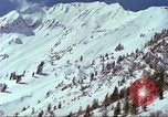 Image of forecasting avalanche Alta Utah USA, 1950, second 46 stock footage video 65675059579