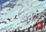 Image of forecasting avalanche Alta Utah USA, 1950, second 47 stock footage video 65675059579