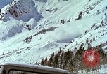 Image of forecasting avalanche Alta Utah USA, 1950, second 57 stock footage video 65675059579