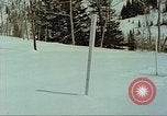 Image of forecasting avalanche Alta Utah USA, 1950, second 27 stock footage video 65675059580