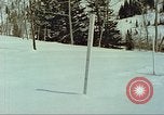 Image of forecasting avalanche Alta Utah USA, 1950, second 28 stock footage video 65675059580