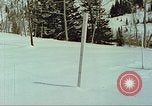 Image of forecasting avalanche Alta Utah USA, 1950, second 29 stock footage video 65675059580