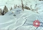 Image of test skiing Alta Utah USA, 1950, second 4 stock footage video 65675059582