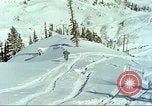 Image of test skiing Alta Utah USA, 1950, second 8 stock footage video 65675059582