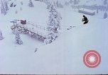 Image of test skiing Alta Utah USA, 1950, second 21 stock footage video 65675059582