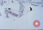 Image of test skiing Alta Utah USA, 1950, second 22 stock footage video 65675059582