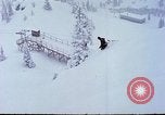 Image of test skiing Alta Utah USA, 1950, second 23 stock footage video 65675059582