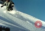 Image of test skiing Alta Utah USA, 1950, second 30 stock footage video 65675059582
