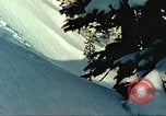 Image of test skiing Alta Utah USA, 1950, second 36 stock footage video 65675059582