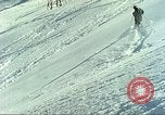Image of test skiing Alta Utah USA, 1950, second 50 stock footage video 65675059582