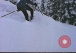 Image of test skiing Alta Utah USA, 1950, second 58 stock footage video 65675059582