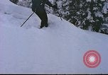 Image of test skiing Alta Utah USA, 1950, second 60 stock footage video 65675059582