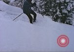 Image of test skiing Alta Utah USA, 1950, second 61 stock footage video 65675059582