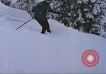 Image of test skiing Alta Utah USA, 1950, second 62 stock footage video 65675059582