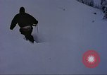 Image of test skiing Alta Utah USA, 1950, second 3 stock footage video 65675059583