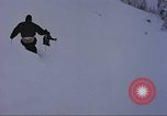 Image of test skiing Alta Utah USA, 1950, second 4 stock footage video 65675059583