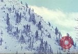 Image of test skiing Alta Utah USA, 1950, second 15 stock footage video 65675059583