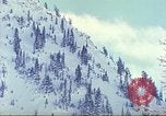 Image of test skiing Alta Utah USA, 1950, second 17 stock footage video 65675059583
