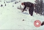Image of avalanche Alta Utah USA, 1950, second 61 stock footage video 65675059588