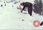 Image of avalanche Alta Utah USA, 1950, second 62 stock footage video 65675059588