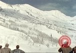 Image of avalanche Alta Utah USA, 1950, second 30 stock footage video 65675059589