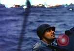 Image of Japanese warplanes attacking American warships Pacific Ocean, 1944, second 1 stock footage video 65675059652