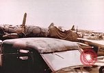 Image of 19th Fighter Squadron P-47 lands on captured airfield Saipan Northern Mariana Islands, 1944, second 9 stock footage video 65675059667