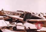 Image of 19th Fighter Squadron P-47 lands on captured airfield Saipan Northern Mariana Islands, 1944, second 13 stock footage video 65675059667