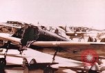 Image of 19th Fighter Squadron P-47 lands on captured airfield Saipan Northern Mariana Islands, 1944, second 15 stock footage video 65675059667
