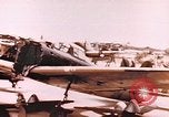Image of 19th Fighter Squadron P-47 lands on captured airfield Saipan Northern Mariana Islands, 1944, second 16 stock footage video 65675059667