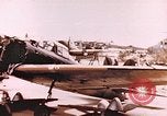 Image of 19th Fighter Squadron P-47 lands on captured airfield Saipan Northern Mariana Islands, 1944, second 17 stock footage video 65675059667