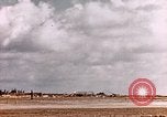 Image of 19th Fighter Squadron P-47 lands on captured airfield Saipan Northern Mariana Islands, 1944, second 36 stock footage video 65675059667