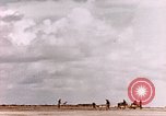 Image of 19th Fighter Squadron P-47 lands on captured airfield Saipan Northern Mariana Islands, 1944, second 41 stock footage video 65675059667